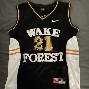 Tim Duncan Wake Forest Jersey Size Medium